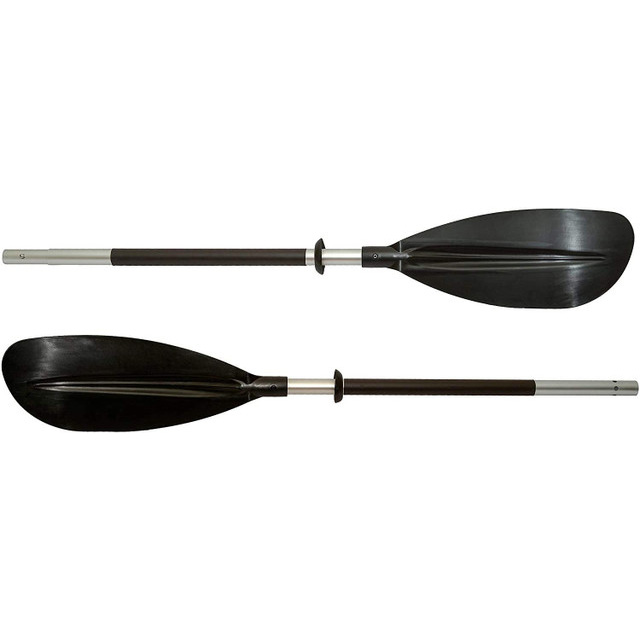 2 Piece Kayak Paddle 220cm Black Blade