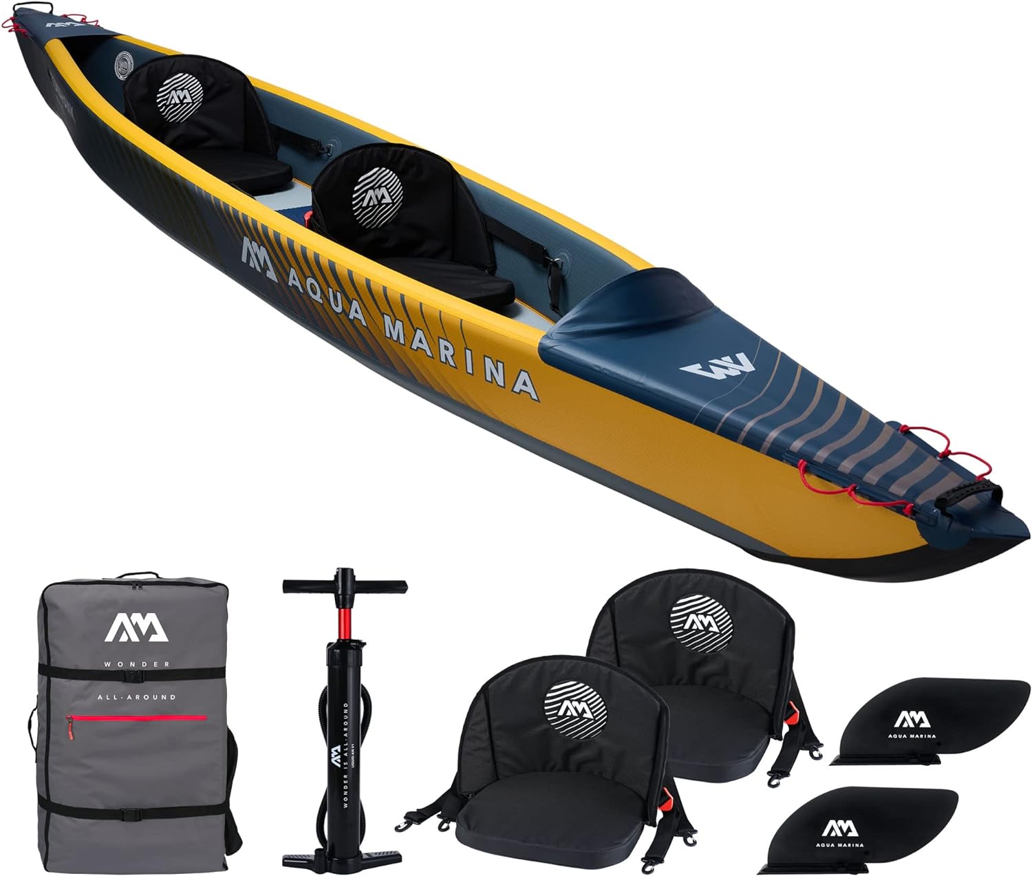 Aquamarina Tomahawk Air-K 440 Inflatable Kayak (2 Person)