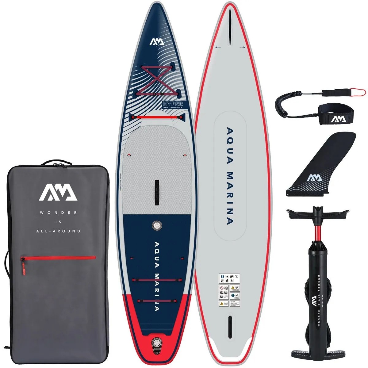 Aquamarina Hyper Touring (Navy)- iSUP 11' 6"